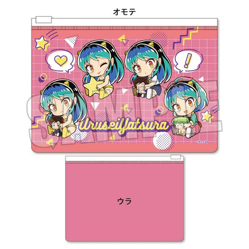 『うる星やつら』フラットポーチ ラム(ぎゅぎゅっと)